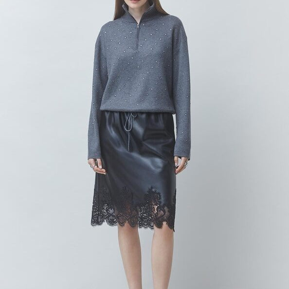 Pristo Glitter Sweater - Carbone