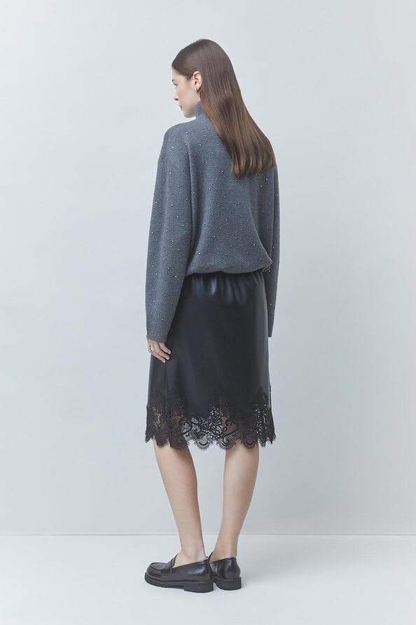 Pristo Glitter Sweater - Carbone