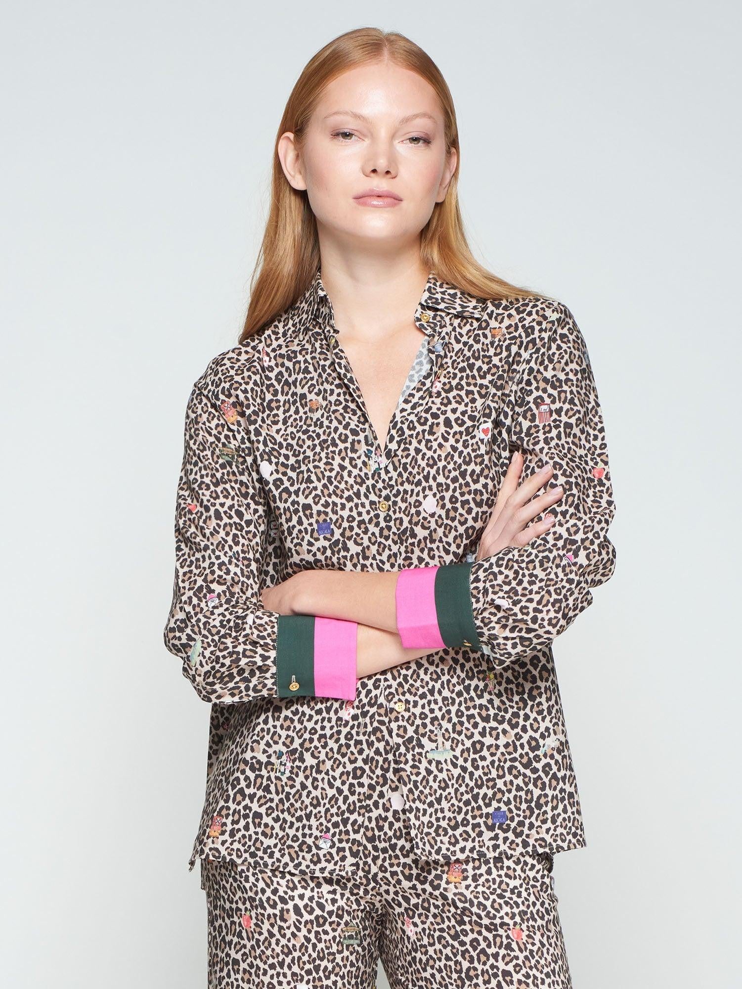 LEOPARD RETIRO SHIRT - 25 Bell Street