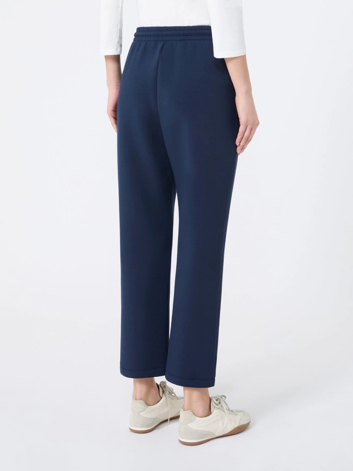 Utopia Scuba jersey trousers - NAVY - 25 Bell Street